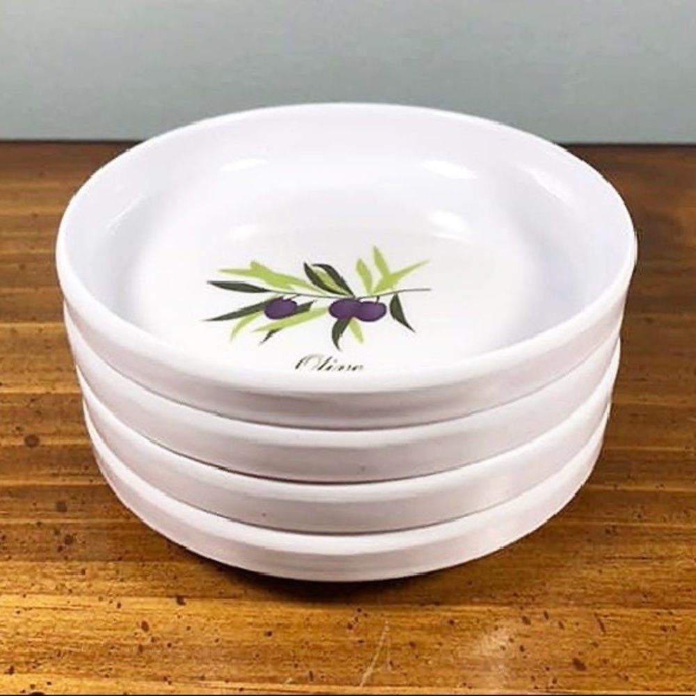 Vintage Melamine Coaster Set